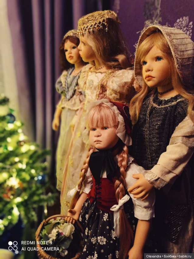 А вы уже нарядили елочку? Моя сказка - куклы Zawieruszynski (фото 9)
