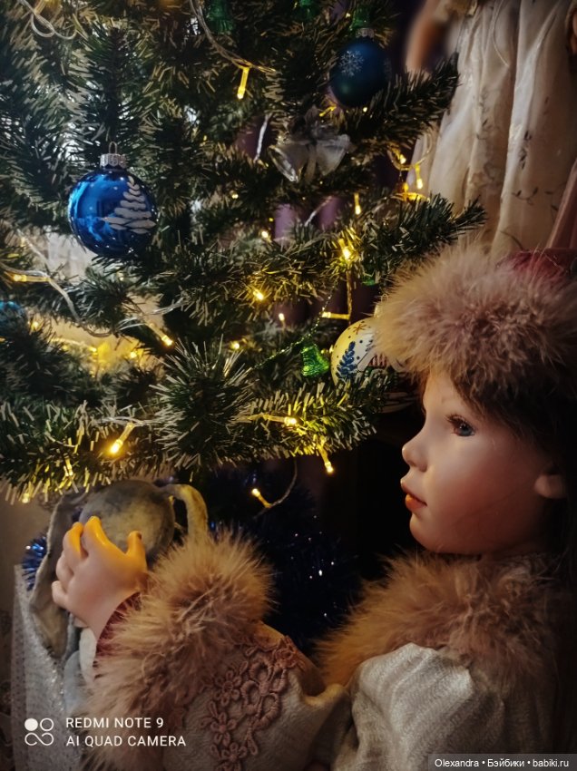 А вы уже нарядили елочку? Моя сказка - куклы Zawieruszynski (фото 2)
