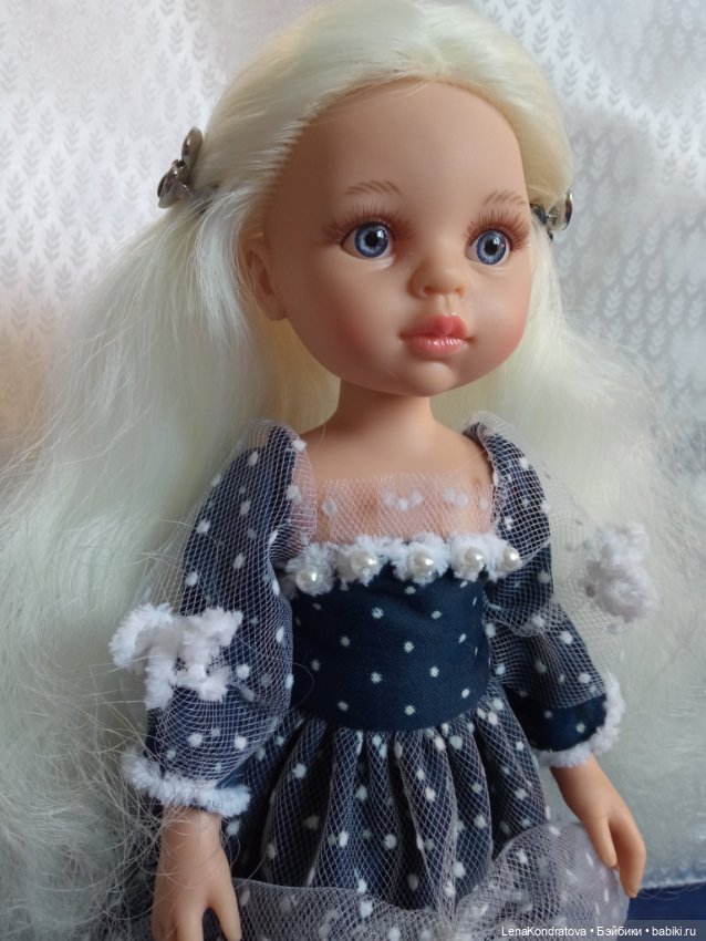 Платье-снегопад — Куклы Paola Reina (Паола Рейна): новинки (фото 2)