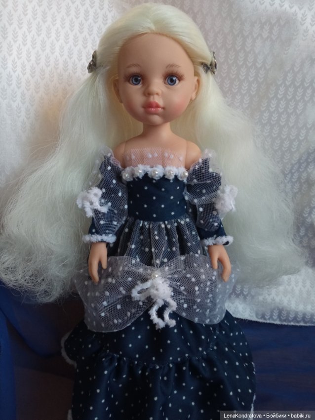 Платье-снегопад — Куклы Paola Reina (Паола Рейна): новинки (фото 7)