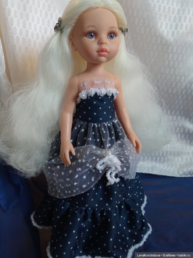 Платье-снегопад — Куклы Paola Reina (Паола Рейна): новинки (фото 8)