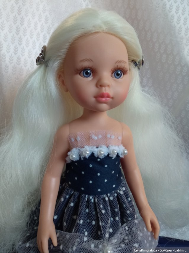 Платье-снегопад — Куклы Paola Reina (Паола Рейна): новинки (фото 9)