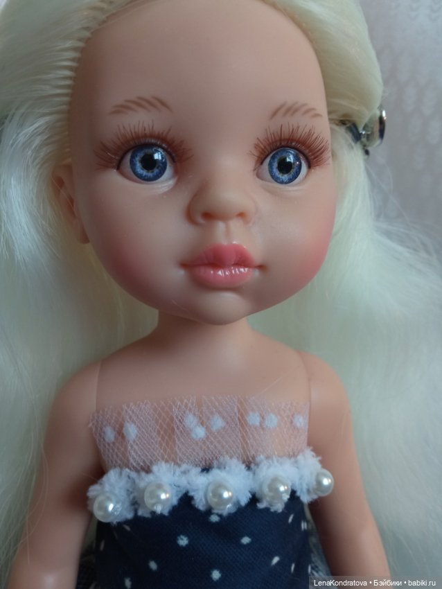 Платье-снегопад — Куклы Paola Reina (Паола Рейна): новинки (фото 10)