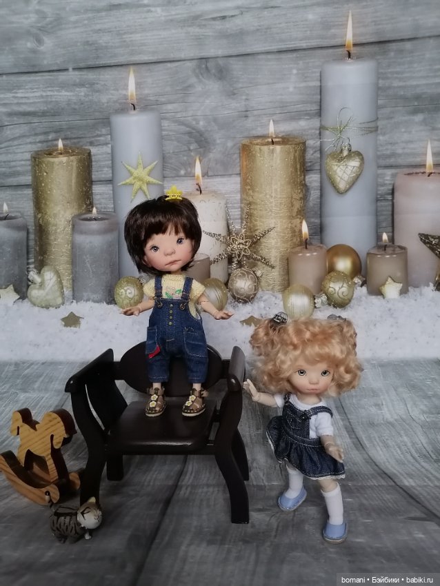 Пока только подружки. Авторские шарнирные куклы (фото 7)