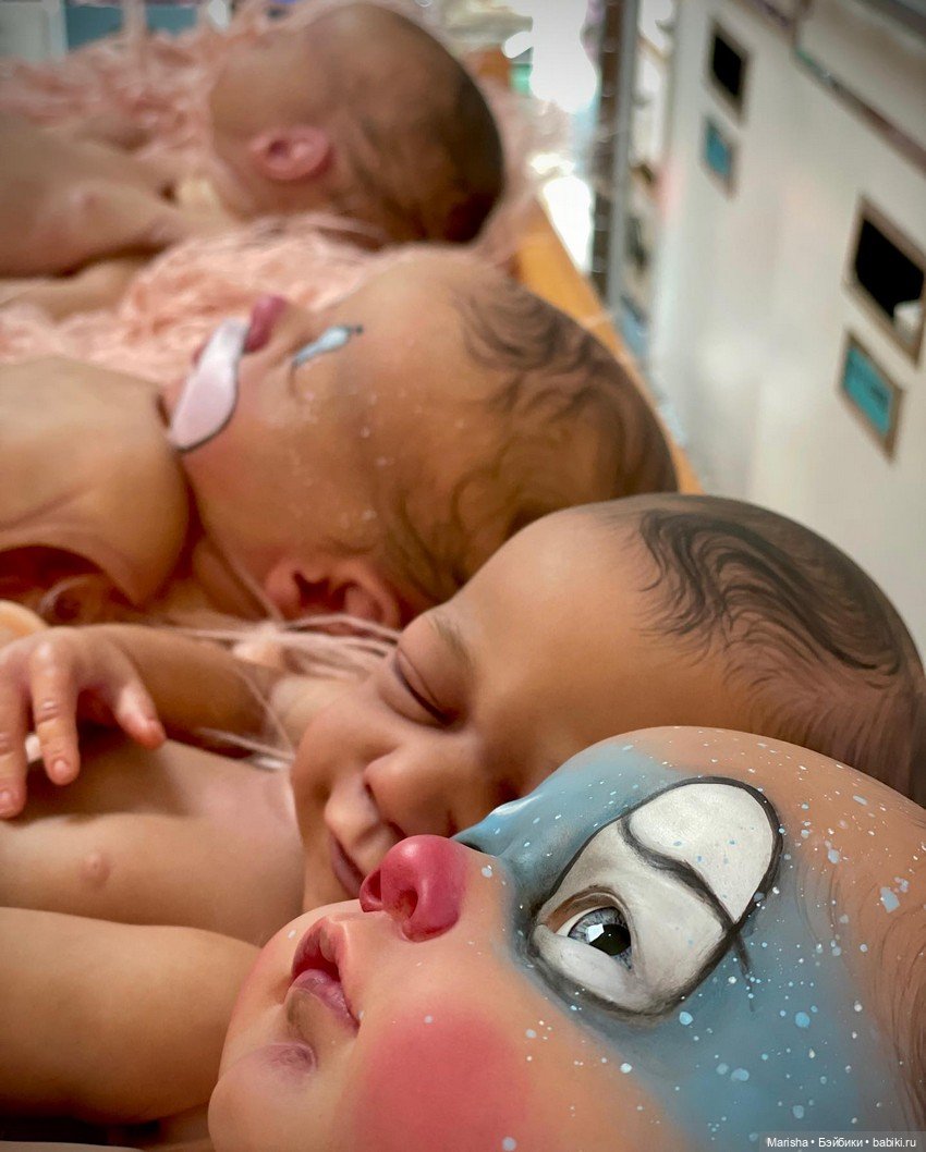 Клоуны реборн автора Gina, детская Saint Cloud Nursery