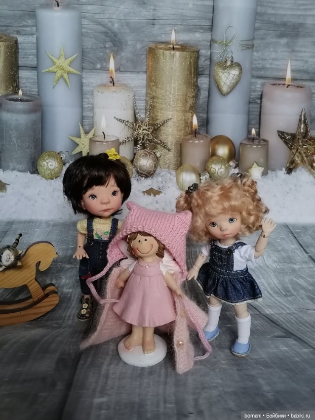 Пока только подружки. Авторские шарнирные куклы (фото 5)