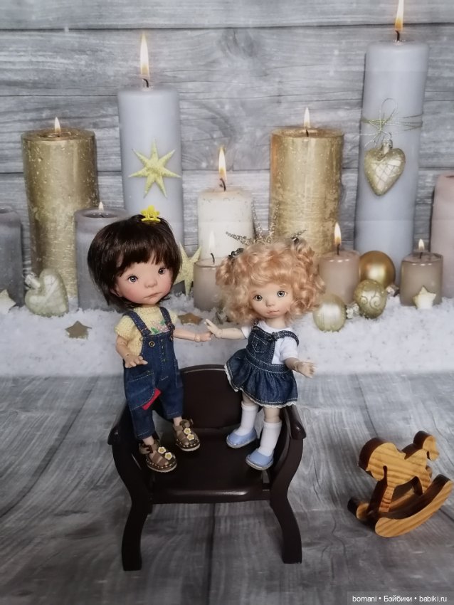 Пока только подружки. Авторские шарнирные куклы (фото 8)