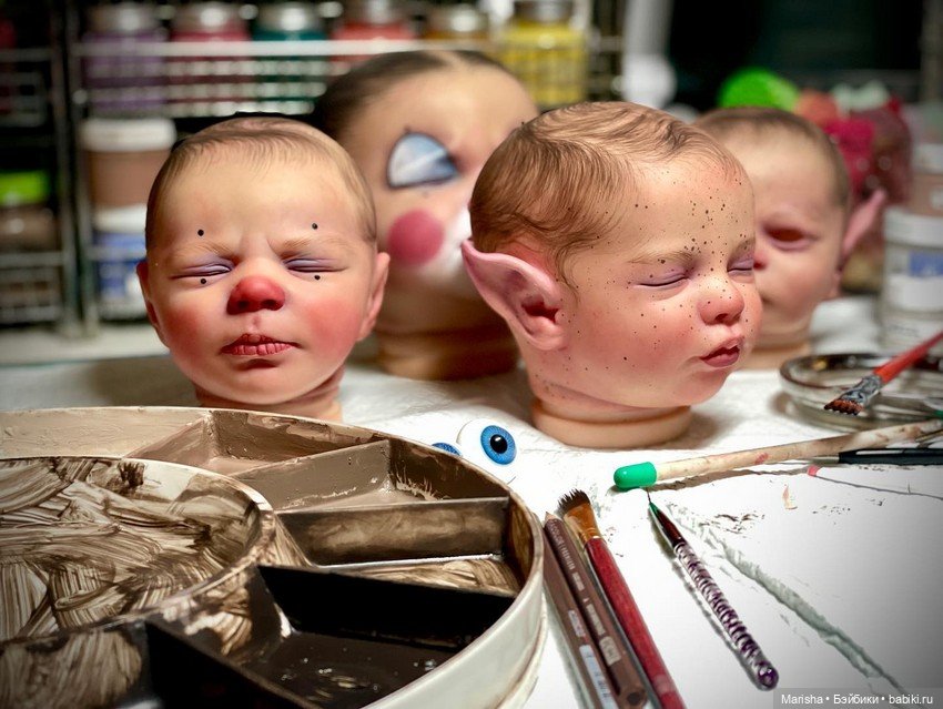 Клоуны реборн автора Gina, детская Saint Cloud Nursery