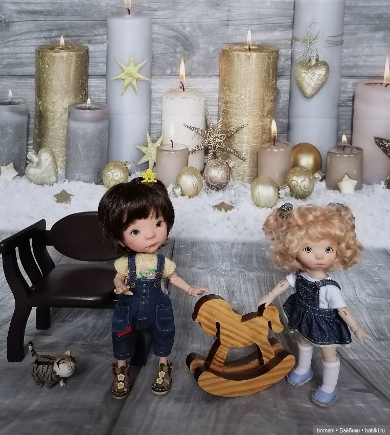 Пока только подружки. Авторские шарнирные куклы (фото 6)