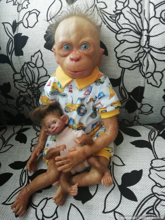 Малыш Бату Оrangutans — Куклы Реборн (Reborn): работы мастеров (фото 8)