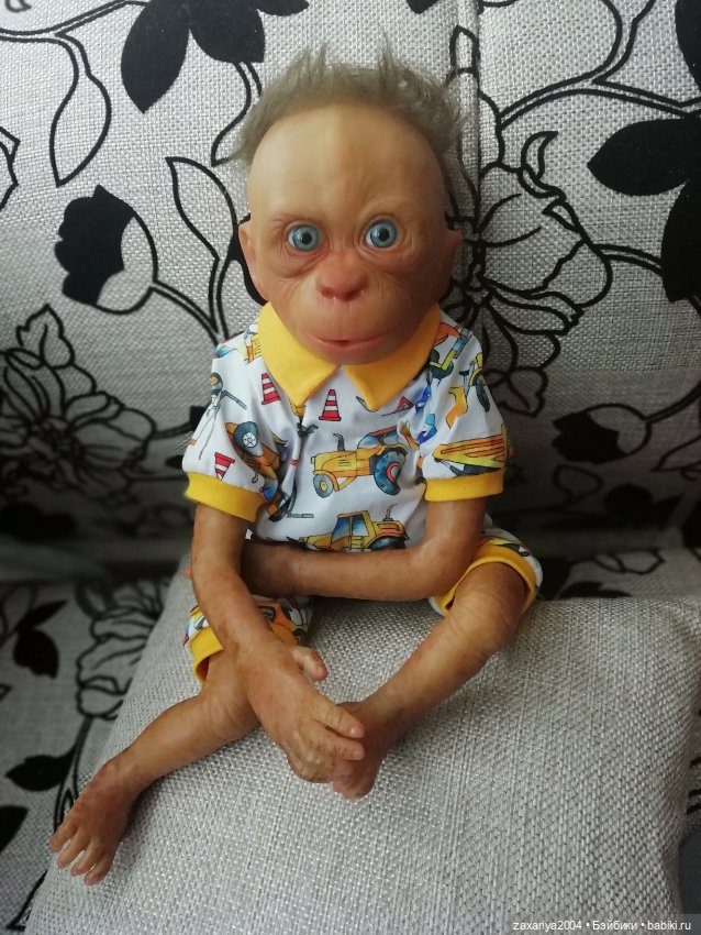 Малыш Бату Оrangutans — Куклы Реборн (Reborn): работы мастеров (фото 6)