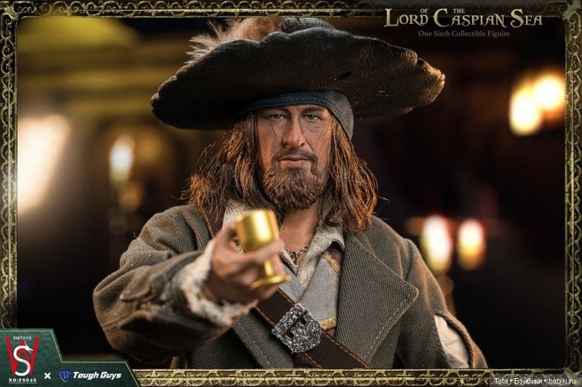 Фигурка капитана Барбоссы, SWTOYS совместно с Tough Guys (фото 3)