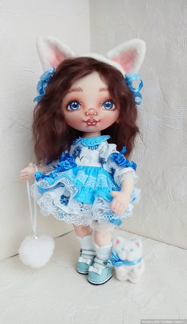 Кто котёнка потерял — Авторские текстильные куклы: Вальдорфские (фото 2)