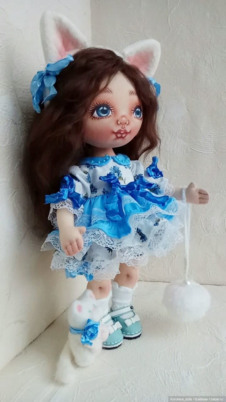 Кто котёнка потерял — Авторские текстильные куклы: Вальдорфские (фото 3)