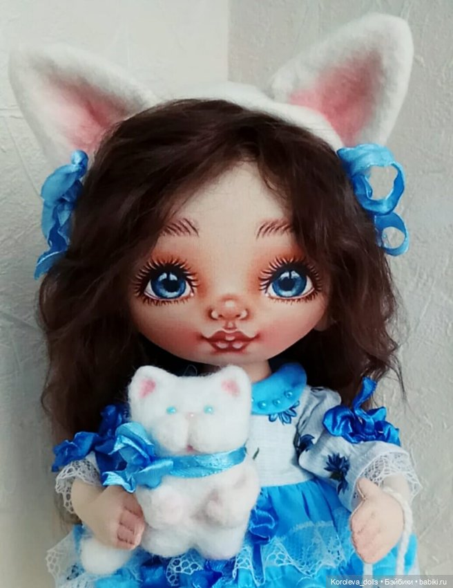 Кто котёнка потерял — Авторские текстильные куклы: Вальдорфские