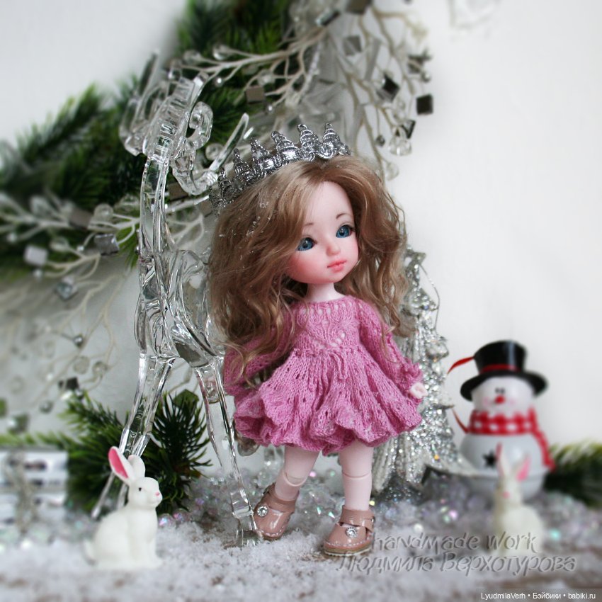 Снежиночка-крошка — Куклы Baboliy (Баболи (фото 3)