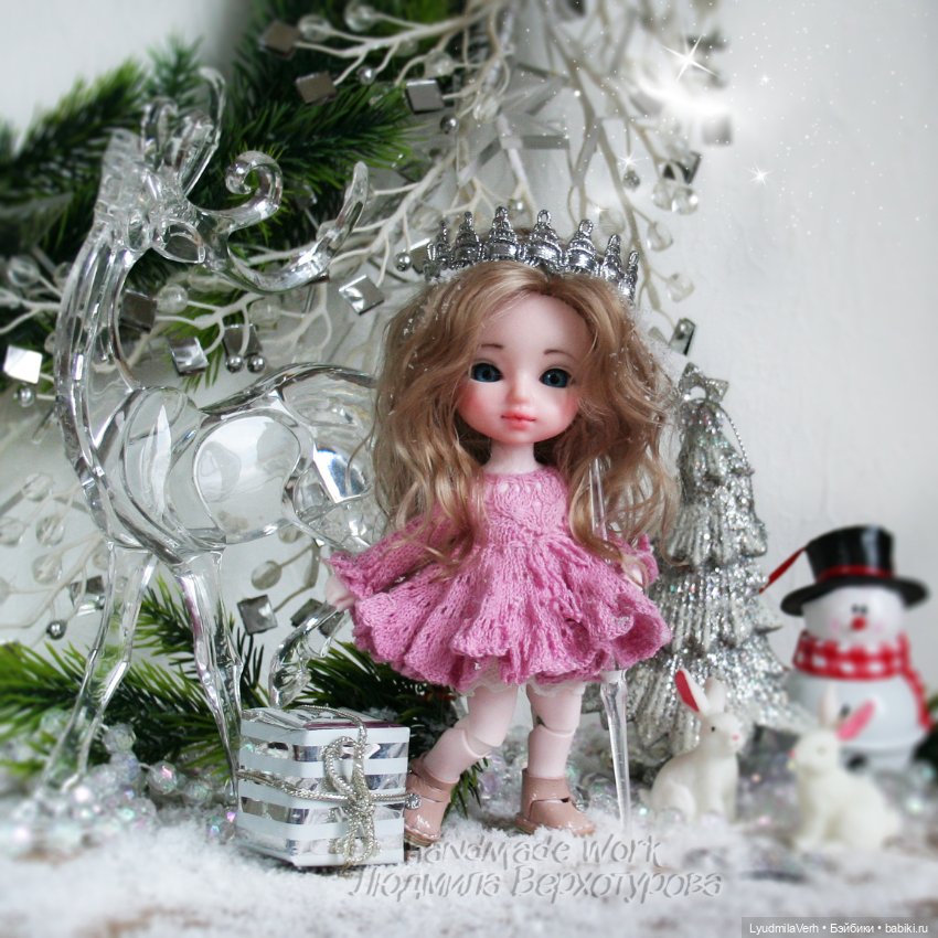 Снежиночка-крошка — Куклы Baboliy (Баболи