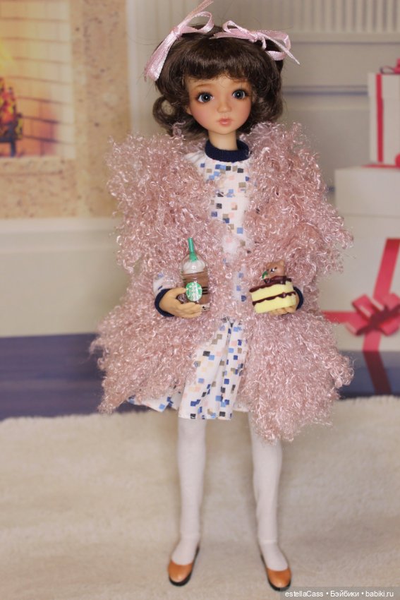 Мия поздравляет хозяйку — Куклы Milim Studio (Милим): российские БЖД (фото 4)