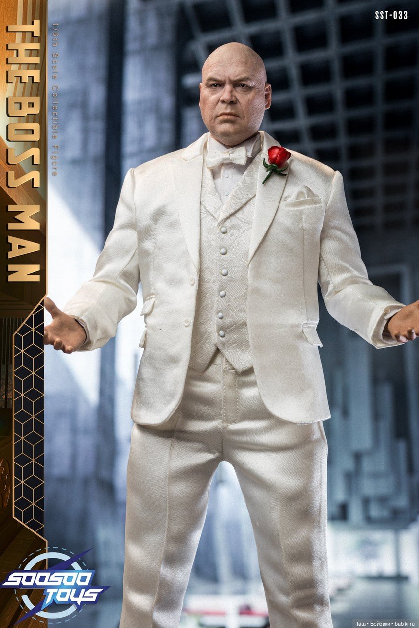 Soosootoys анонсировали фигурку Уилсона Фиска в масштабе 1/6 под названием "The Boss-man" (фото 9)