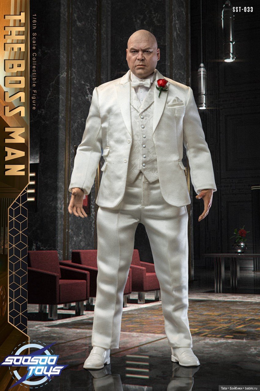 Soosootoys анонсировали фигурку Уилсона Фиска в масштабе 1/6 под названием "The Boss-man" (фото 5)