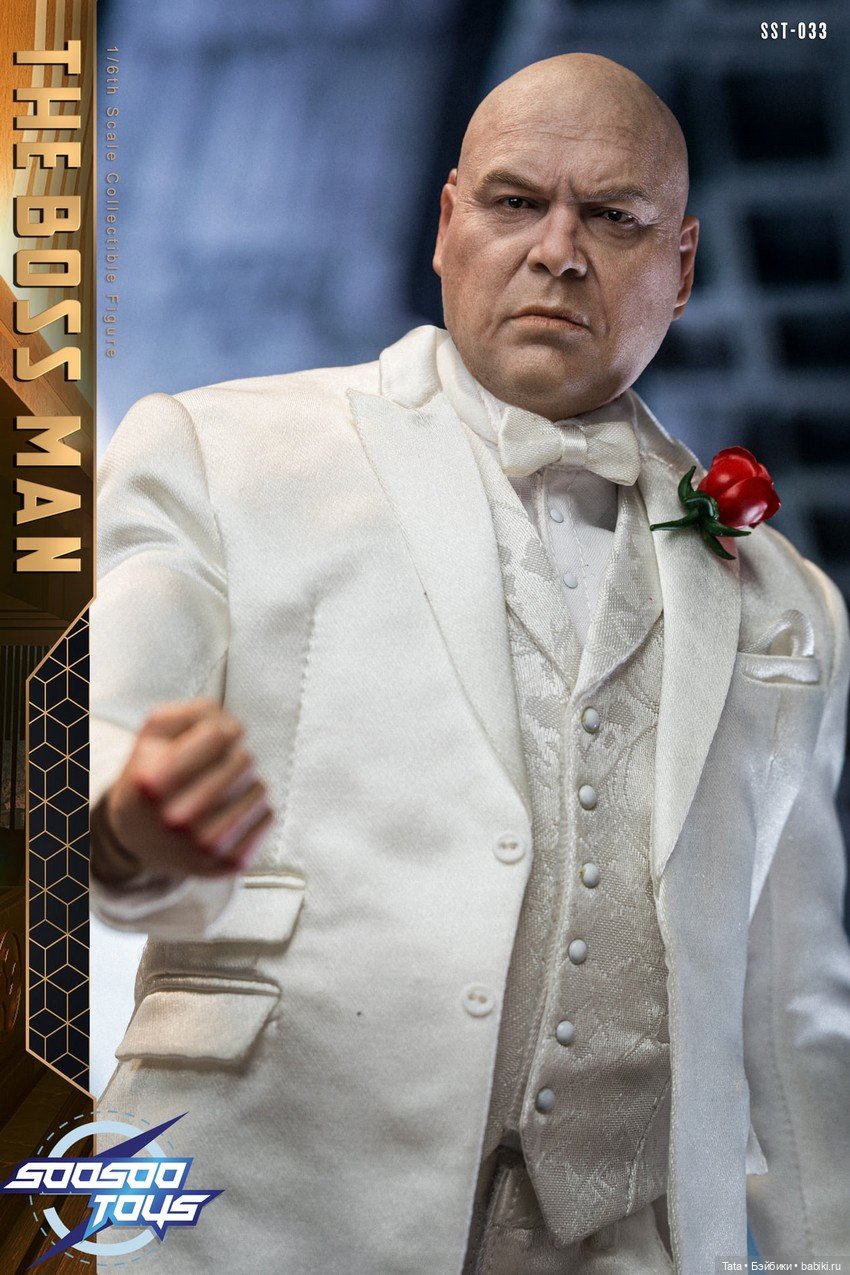 Soosootoys анонсировали фигурку Уилсона Фиска в масштабе 1/6 под названием "The Boss-man" (фото 8)