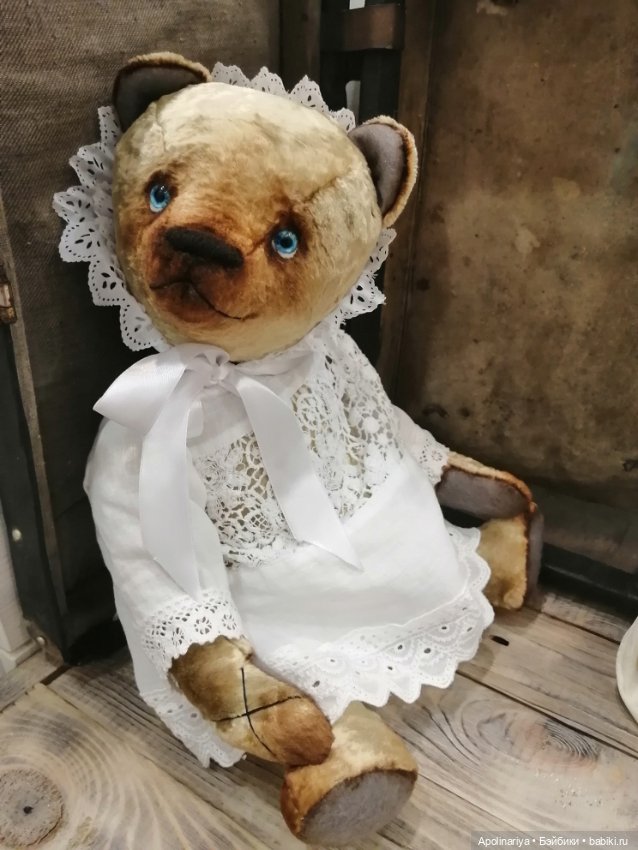 Gretel teddy bear — Авторские мишки Тедди и друзья: фото (фото 6)