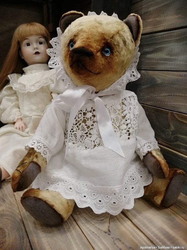 Gretel teddy bear — Авторские мишки Тедди и друзья: фото