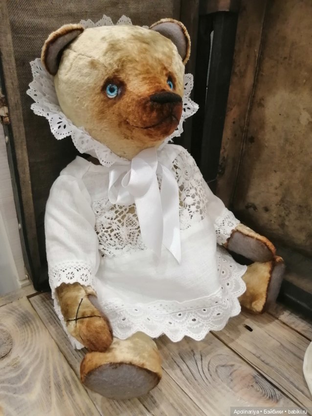 Gretel teddy bear — Авторские мишки Тедди и друзья: фото (фото 5)