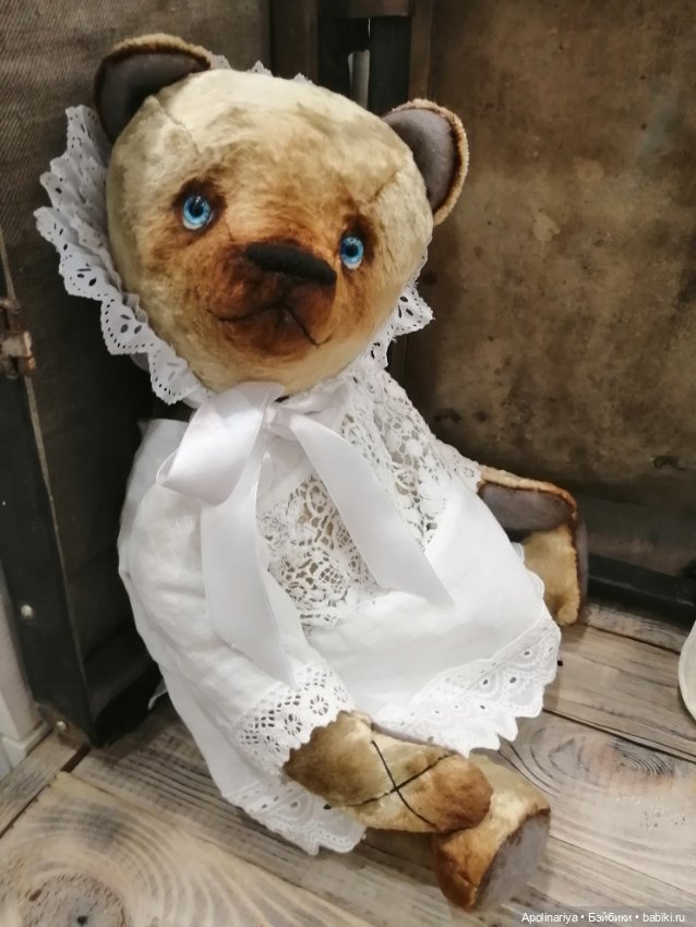 Gretel teddy bear — Авторские мишки Тедди и друзья: фото (фото 7)