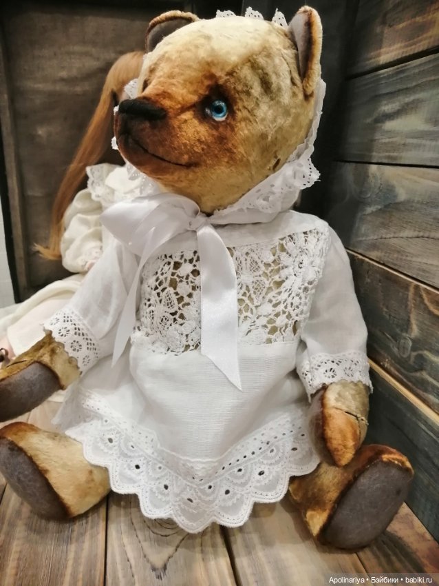 Gretel teddy bear — Авторские мишки Тедди и друзья: фото