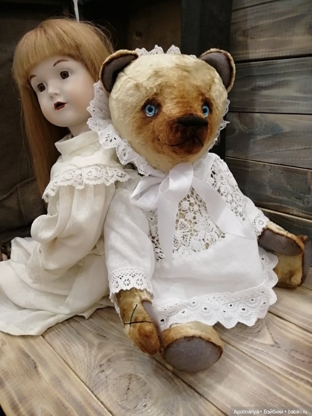 Gretel teddy bear — Авторские мишки Тедди и друзья: фото