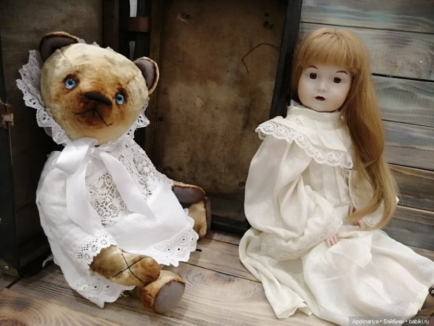 Gretel teddy bear — Авторские мишки Тедди и друзья: фото (фото 8)