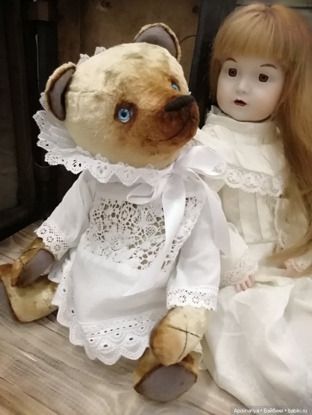 Gretel teddy bear — Авторские мишки Тедди и друзья: фото (фото 2)