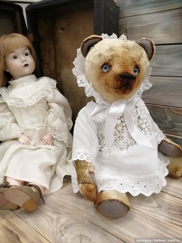 Gretel teddy bear — Авторские мишки Тедди и друзья: фото