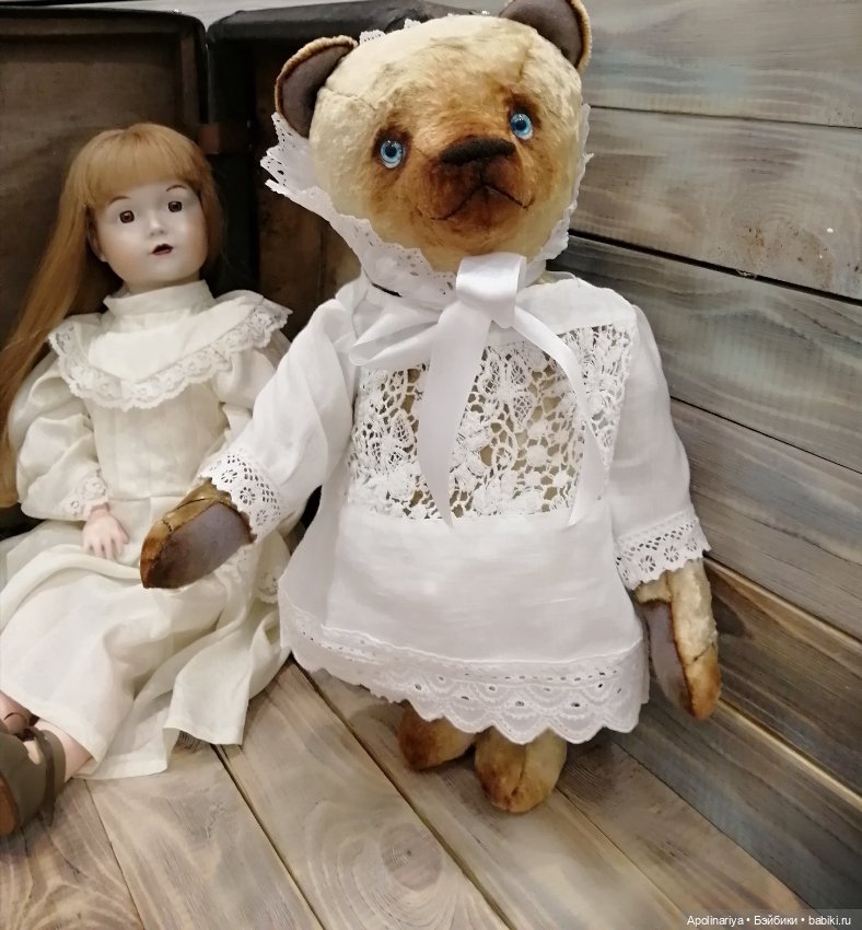 Gretel teddy bear — Авторские мишки Тедди и друзья: фото