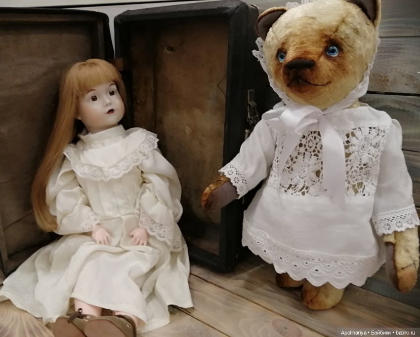 Gretel teddy bear — Авторские мишки Тедди и друзья: фото