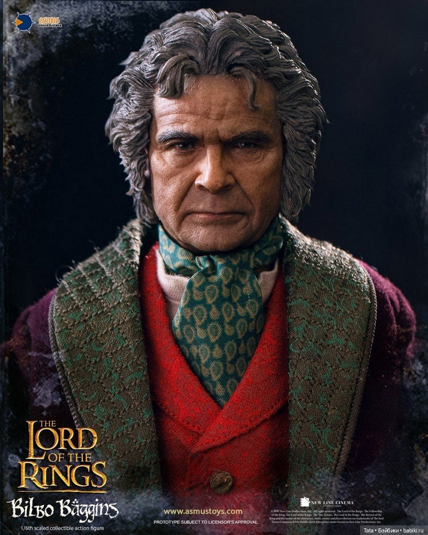 Новая фигурка в линейке Asmus Toys, посвященной Властелину Колец. Старик Бильбо Бэггинс (фото 4)