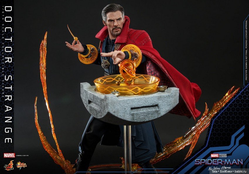 Hot Toys - Доктор Стрэндж, 1/6 по мотивам фильма «Человек-паук: Нет пути домой» (фото 6)