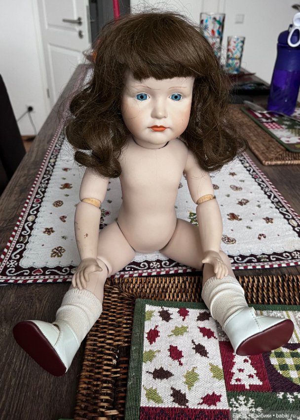 Нашла на блошином рынке куклу Kämmer & Reinhardt (фото 8)