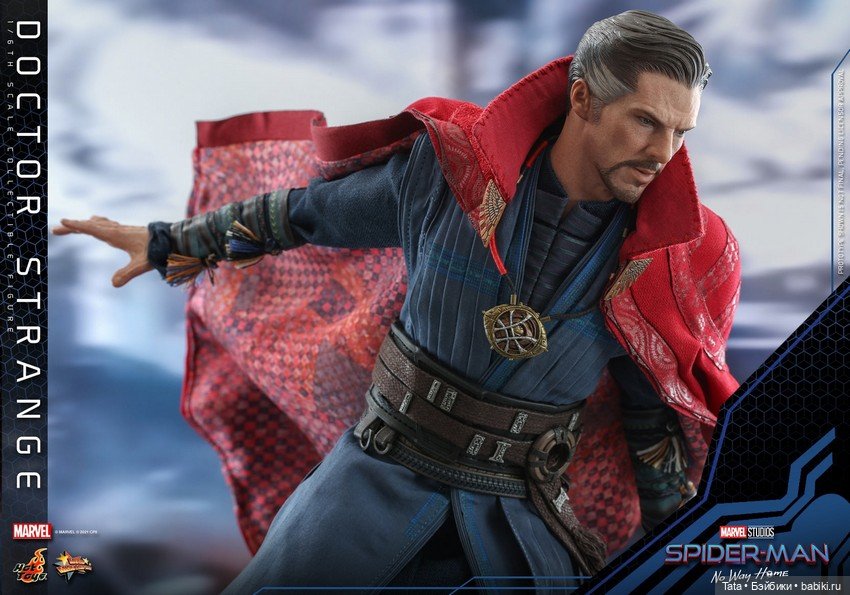 Hot Toys - Доктор Стрэндж, 1/6 по мотивам фильма «Человек-паук: Нет пути домой» (фото 5)