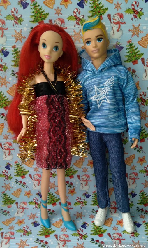 Барби с Кенами готовы к Новому году (фото 7)