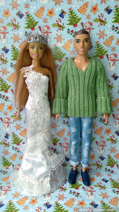 Барби с Кенами готовы к Новому году (фото 3)
