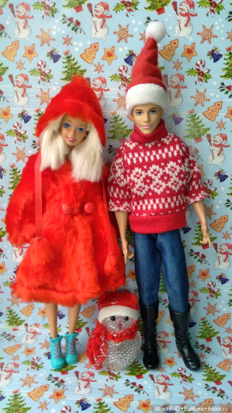 Барби с Кенами готовы к Новому году (фото 5)