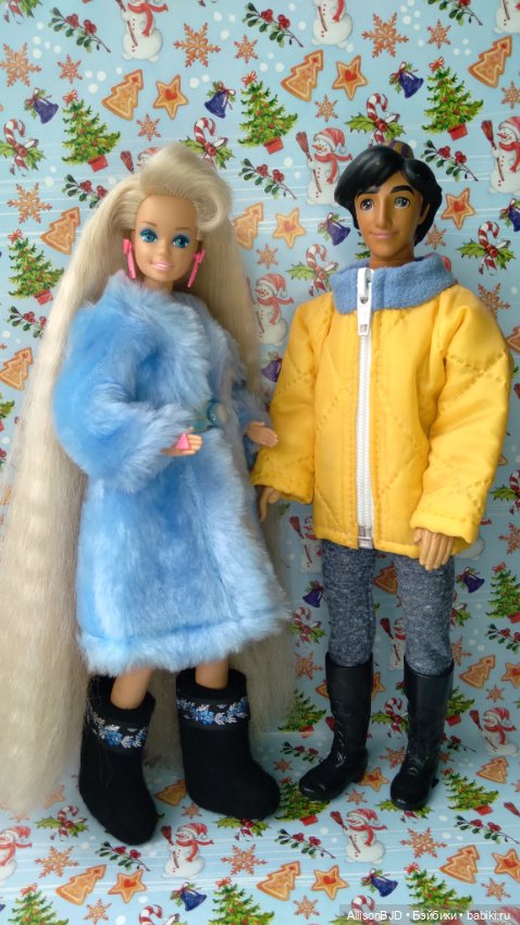 Барби с Кенами готовы к Новому году