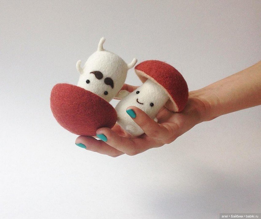 Милые фигурки от Ханны Довхан (фото 7)