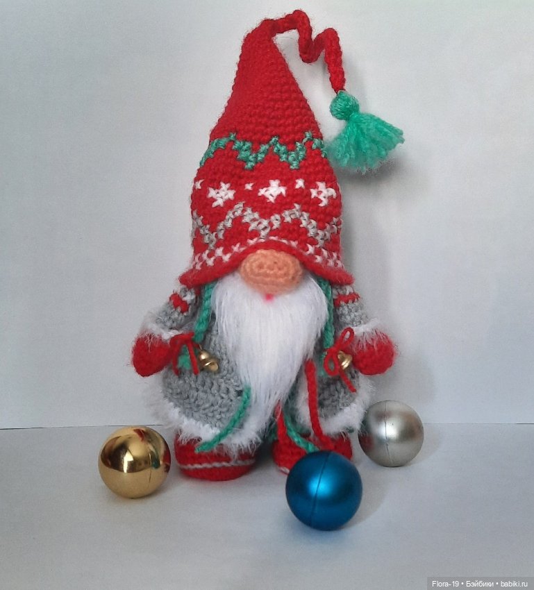 Скандинавский гном — Вязаные игрушки и амигуруми: крючком (фото 2)