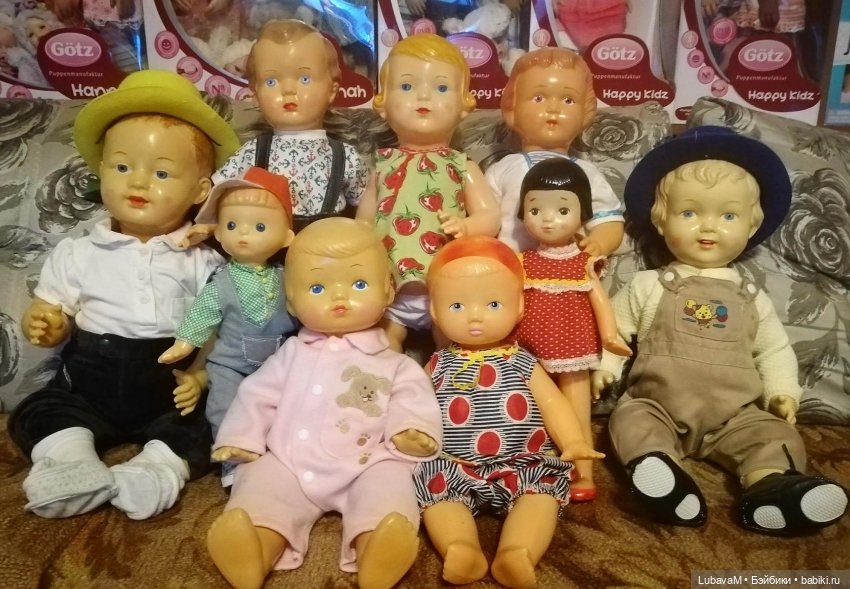 Мои пупсы СССР из целлулоида (фото 2)