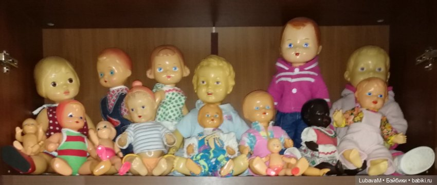 Мои пупсы СССР из целлулоида (фото 10)