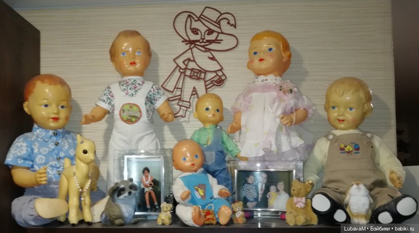 Мои пупсы СССР из целлулоида (фото 8)