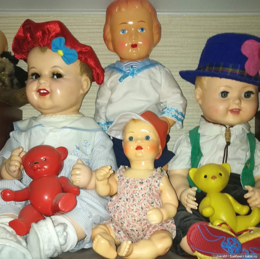 Мои пупсы СССР из целлулоида (фото 7)